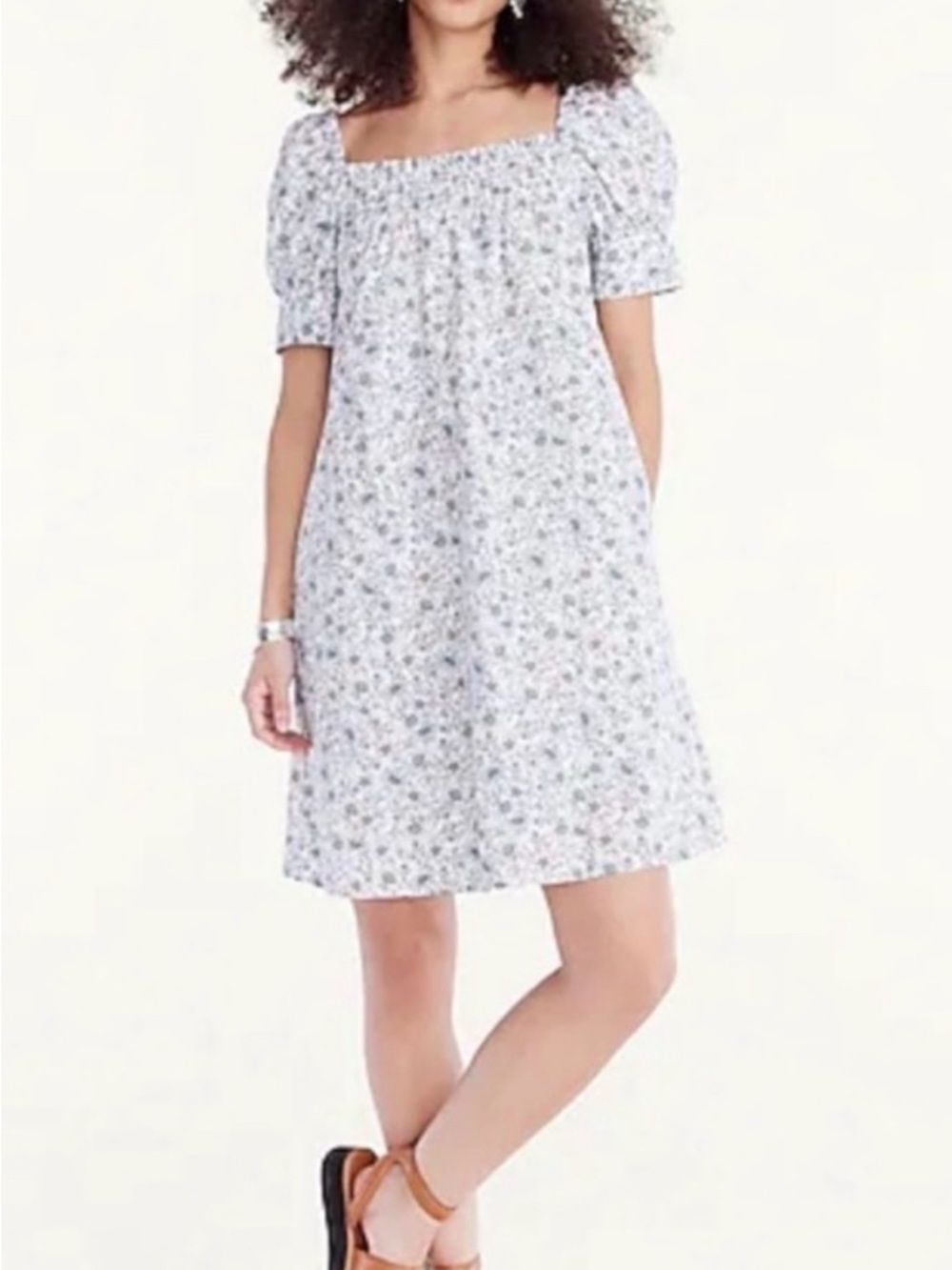 J. Crew Floral Shift Dress XL